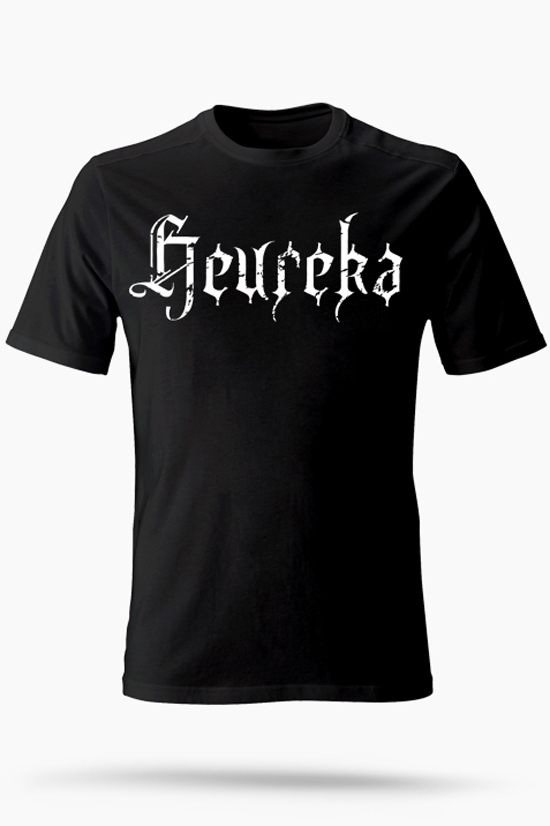 T-Shirt- Heureka Logoshirt (weisser Druck)