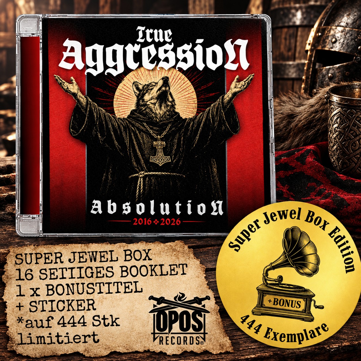 True Aggression - Absolution (Super-Jewel-Box)