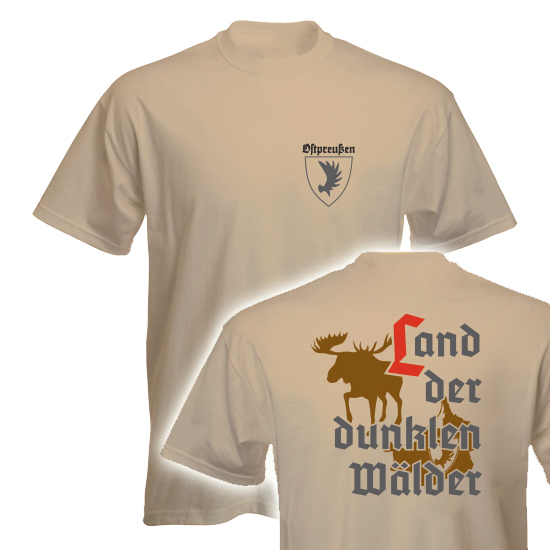 T-Shirt- Land der dunklen Wälder beige T-Shirt- Land der dunklen Wälder beige