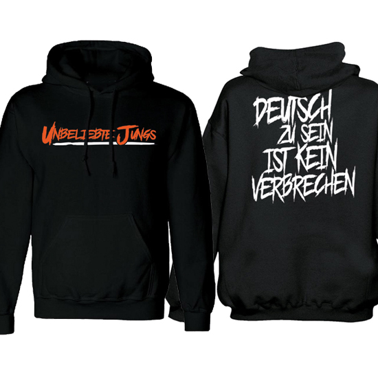 Kapuzensweatshirt- Unbeliebte Jungs-Deutsch zu sein ist kein Verbrechen Kapuzensweatshirt- Unbeliebte Jungs-Deutsch zu sein ist kein Verbrechen