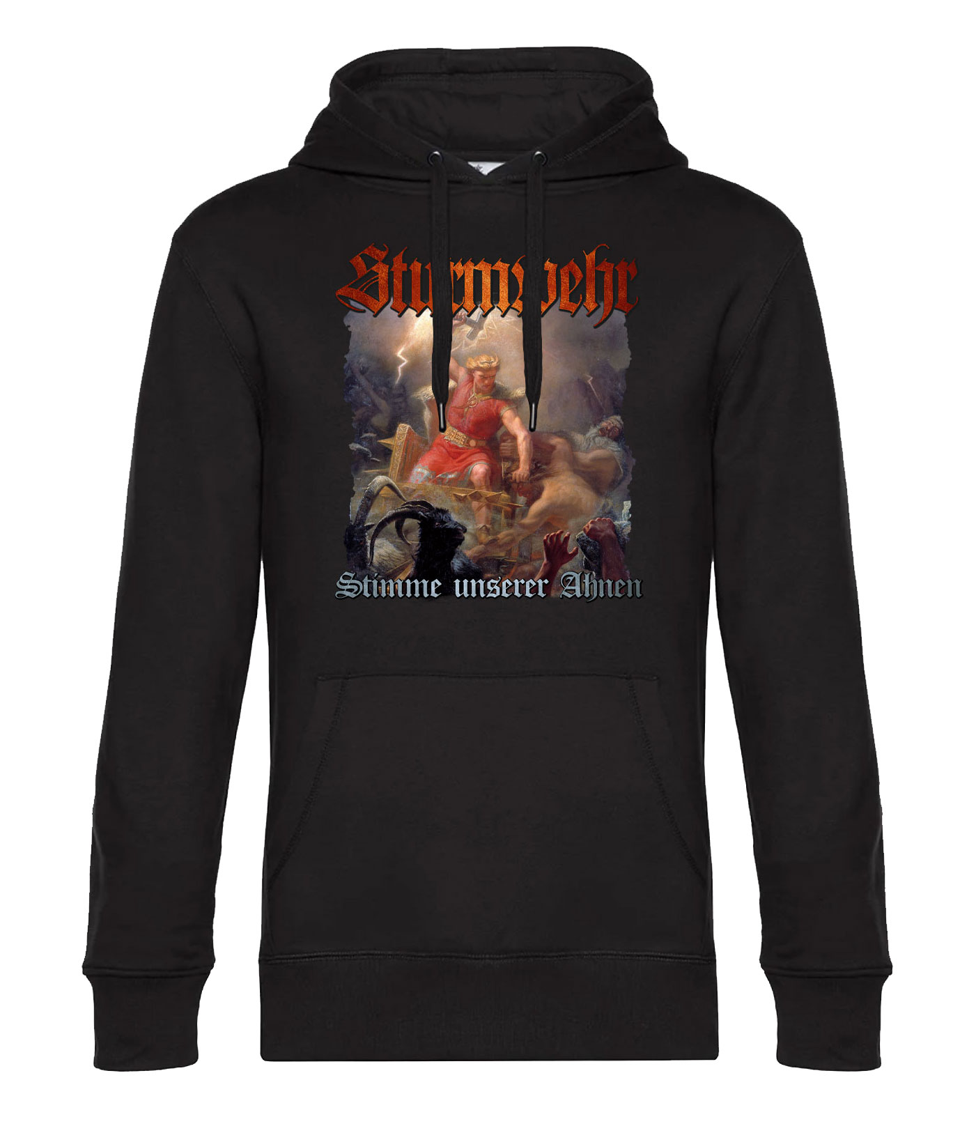 Kapuzensweatshirt- Sturmwehr - Stimme unserer Ahnen Kapuzensweatshirt- Sturmwehr - Stimme unserer Ahnen