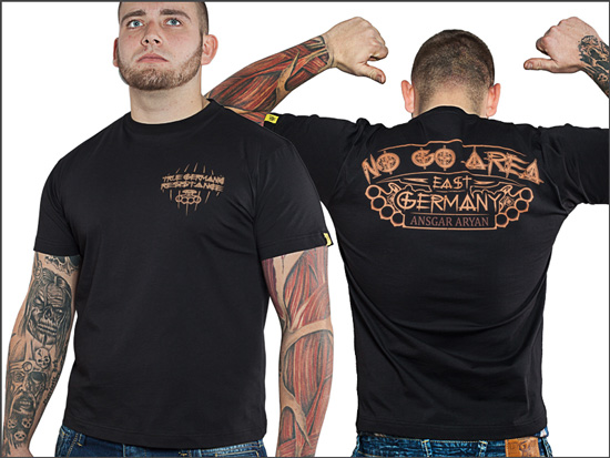 T-Shirt- Ansgar Aryan - No go area T-Shirt- Ansgar Aryan - No go area