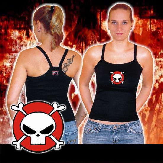 Hate-Hate - Träger Top Premium-Hateskull 2