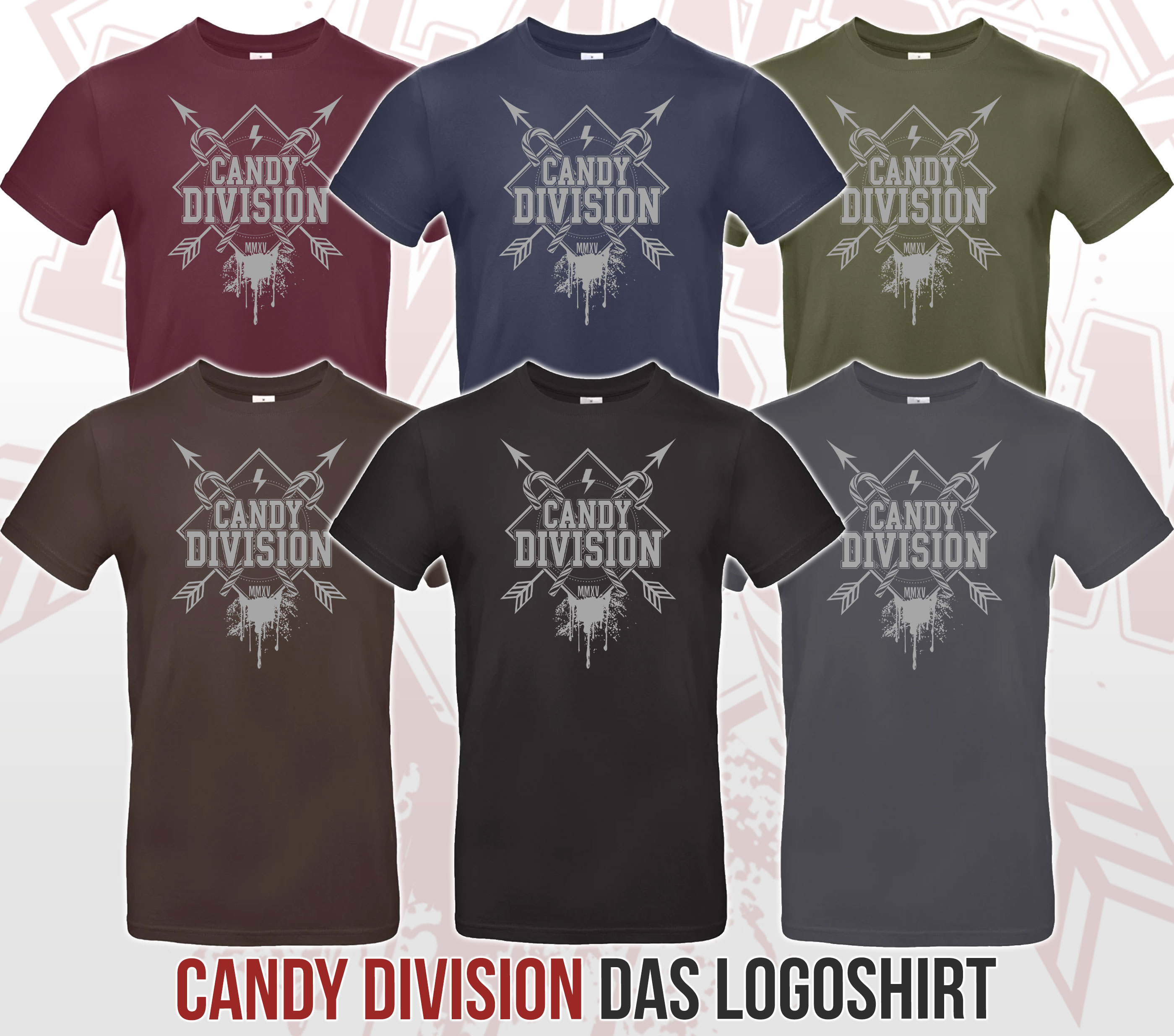 T-Shirt- Candy Division-Logoshirt T-Shirt- Candy Division-Logoshirt