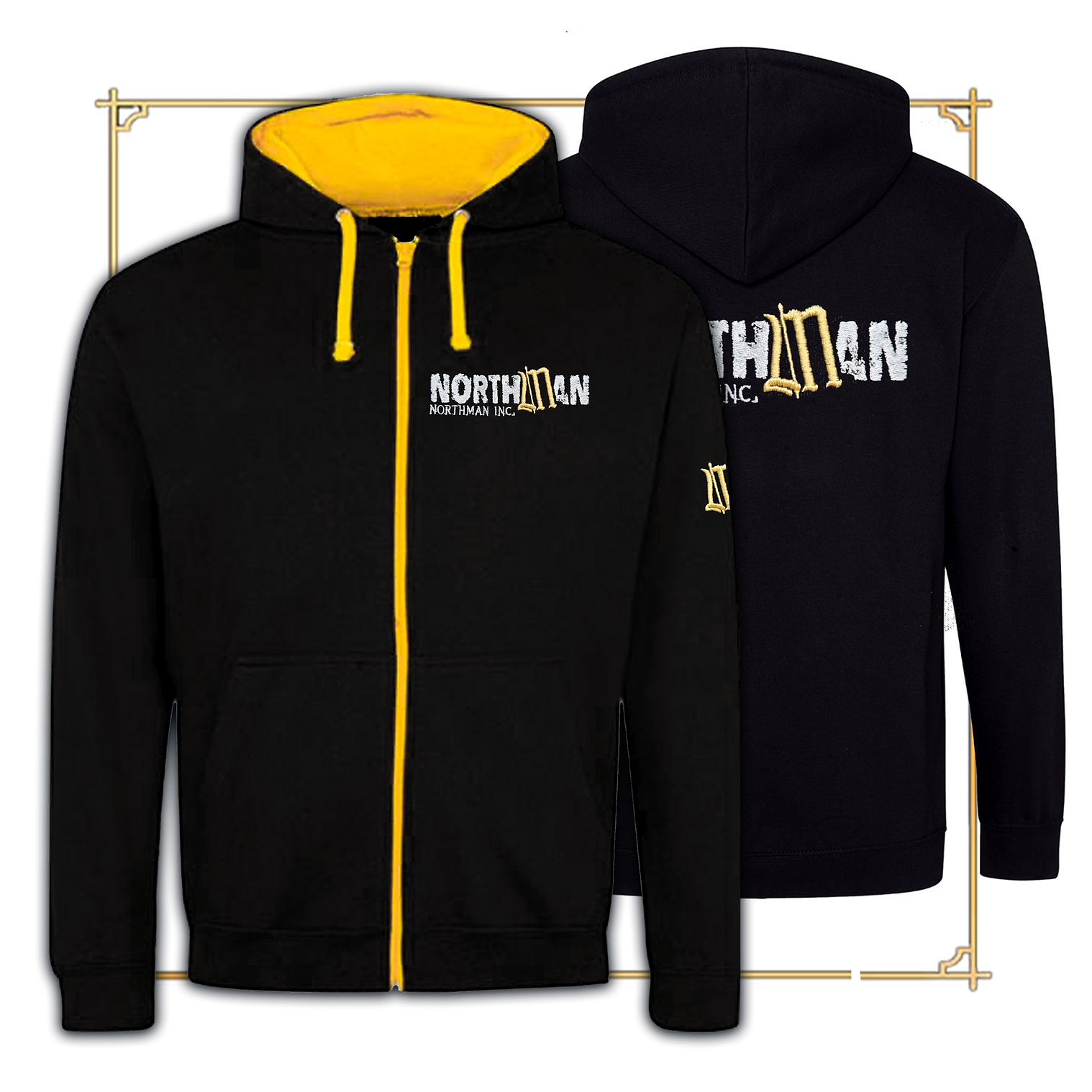 Northman- Zipper Hoodie - Strength 2 Northman- Zipper Hoodie - Strength 2