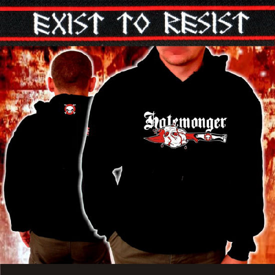 Kapuzensweatshirt- Hatemonger Kapuzensweatshirt- Hatemonger