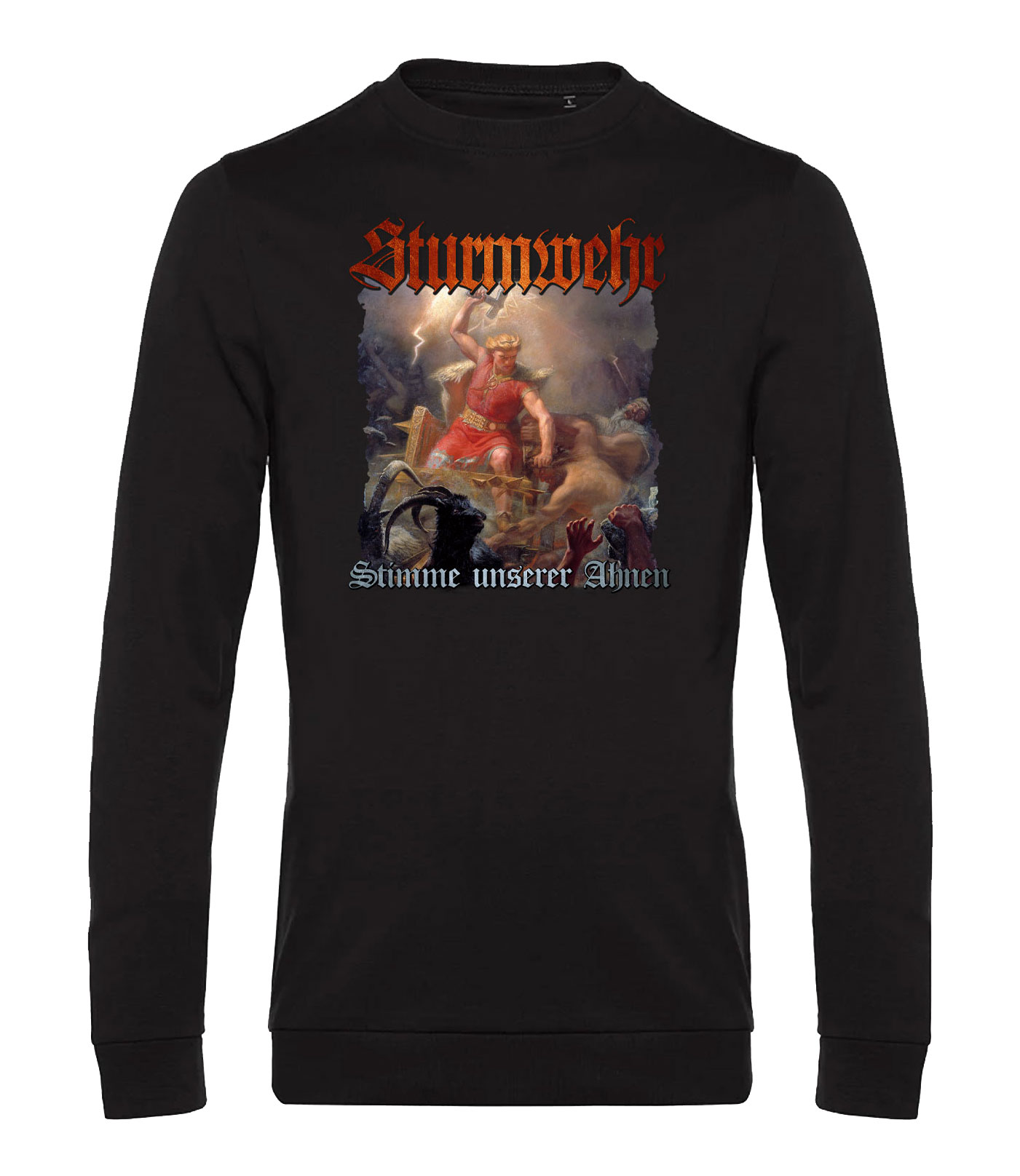 Sweatshirt- Sturmwehr - Stimme unserer Ahnen Sweatshirt- Sturmwehr - Stimme unserer Ahnen