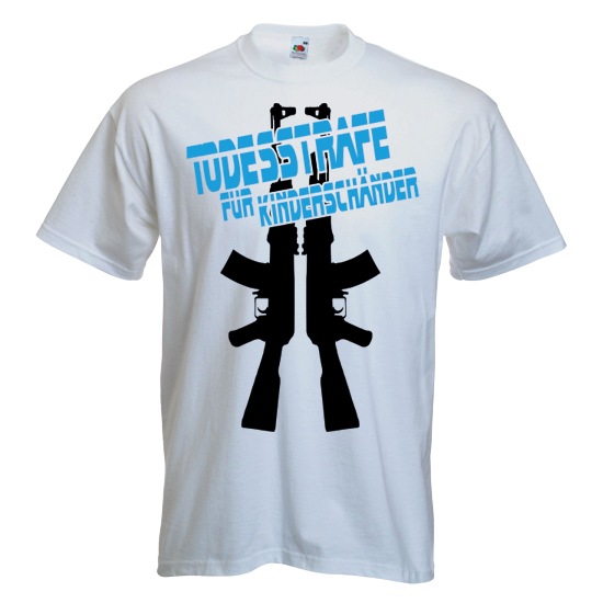 T-Shirt- Todesstrafe für Kinderschänder