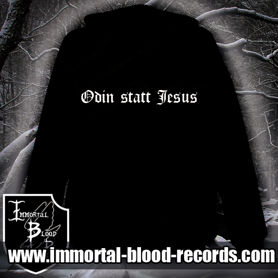 Kapuzensweatshirt- Odin statt Jesus 2 Kapuzensweatshirt- Odin statt Jesus 2