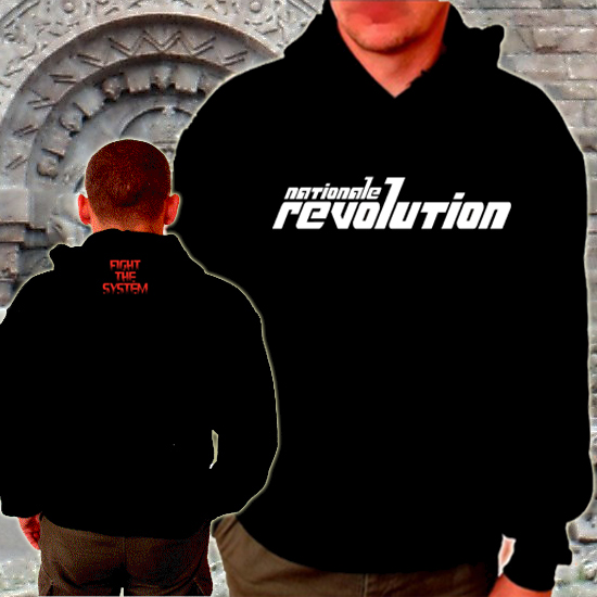 Kapuzensweatshirt- Nationale Revolution Kapuzensweatshirt- Nationale Revolution