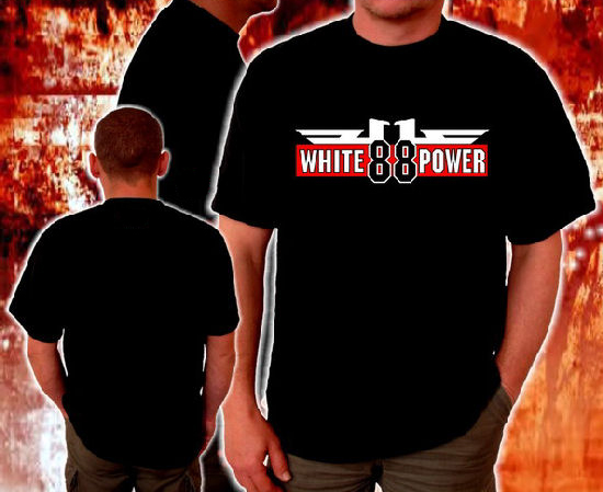 T-Shirt- White 88 Power T-Shirt- White 88 Power