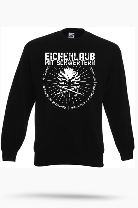 Sweatshirt- Eichenlaub mit Schwertern