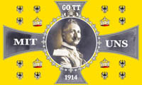 Fahne - Gott mit uns, Kaiser