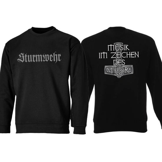 Sweatshirt- Sturmwehr-Musik im Zeichen des Thor Sweatshirt- Sturmwehr-Musik im Zeichen des Thor