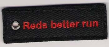 Schlüsselanhänger - Reds better run Schlüsselanhänger - Reds better run