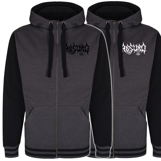 Zip Hoodie Kontrast- Absurd WA-Logo