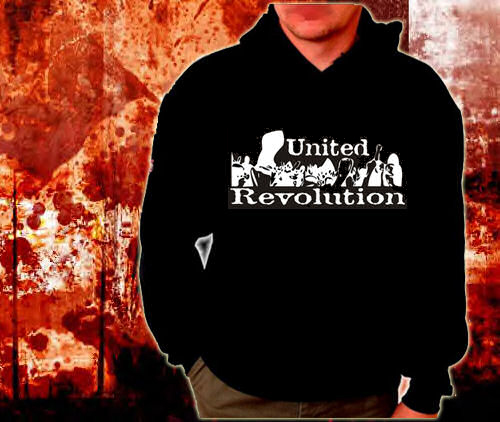 Kapuzensweatshirt- United Revolution Kapuzensweatshirt- United Revolution