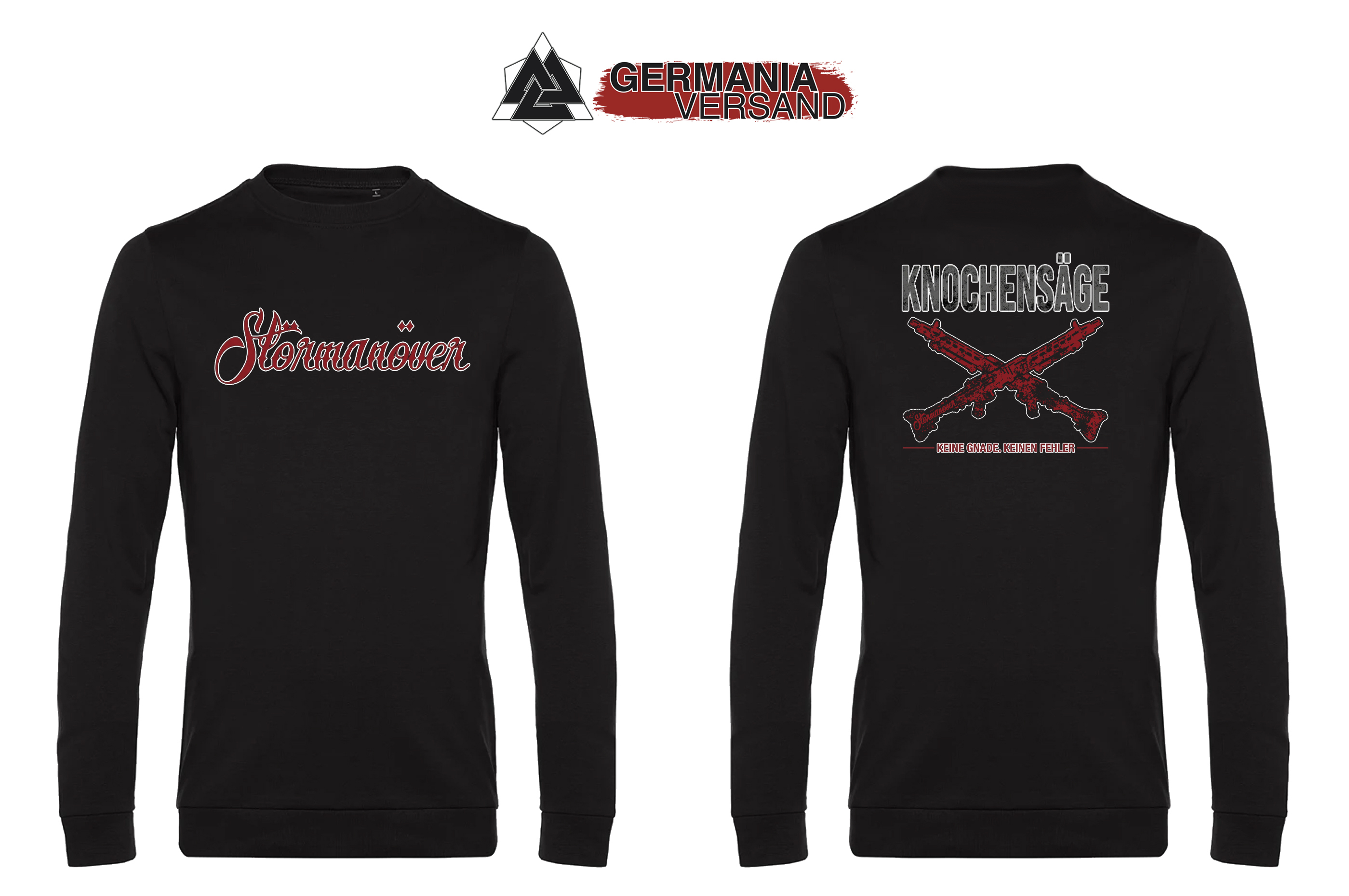 Sweatshirt- Störmanöver - Knochensäge