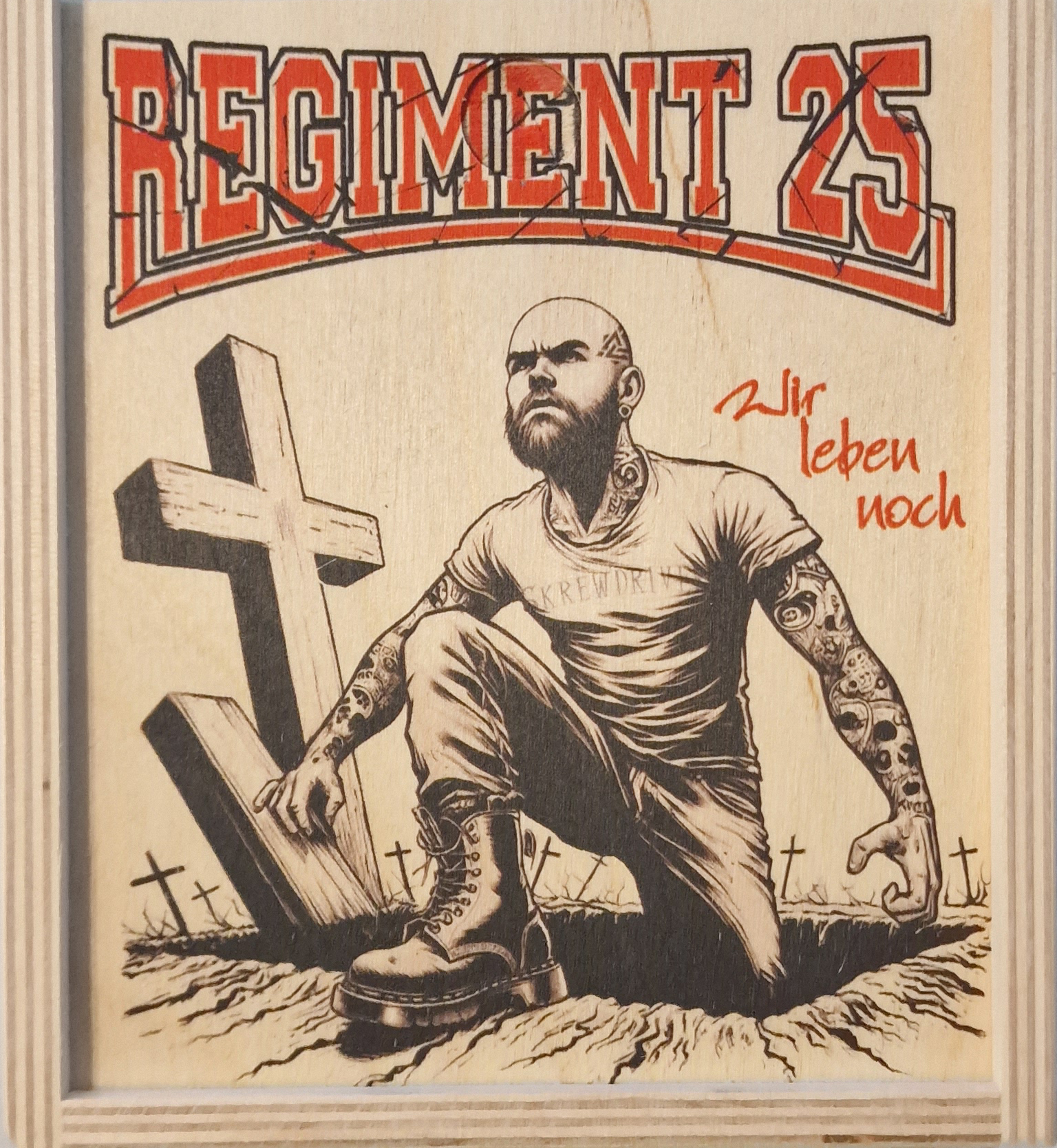 Regiment 25 - Wir leben noch (Holzbox) 