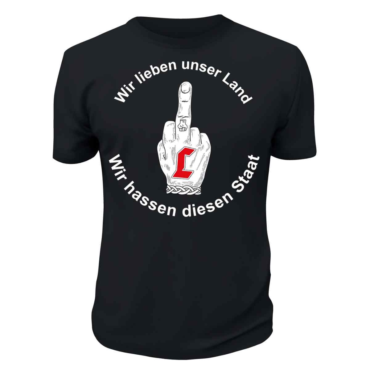 T-Shirt- Lunikoff-Wir lieben unser Land T-Shirt- Lunikoff-Wir lieben unser Land