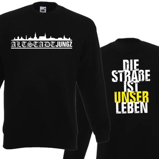 Sweatshirt- Altstadtjungz-Die Straße