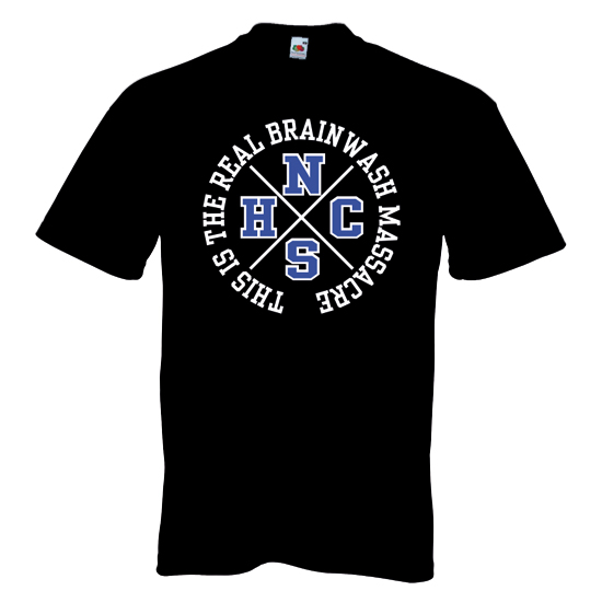 T-Shirt- This ist the real Brainwash Massacre