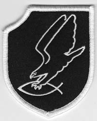 Aufnäher- Adler greift Fisch (Wappen)