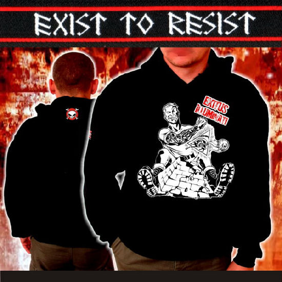 Kapuzensweatshirt- Exitus Illuminati Kapuzensweatshirt- Exitus Illuminati