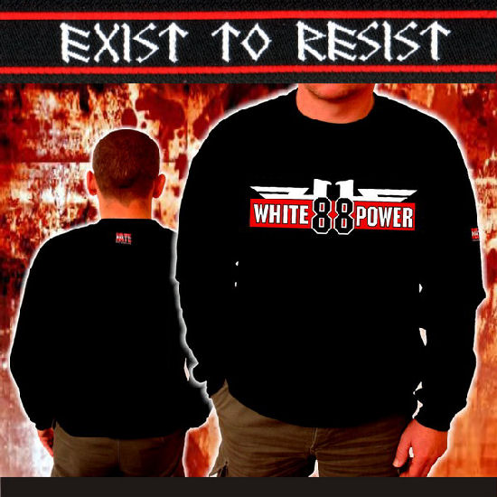 Sweatshirts- White 88 Power Sweatshirts- White 88 Power