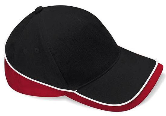 Basecap- schwarz-weiss-rot Basecap- schwarz-weiss-rot