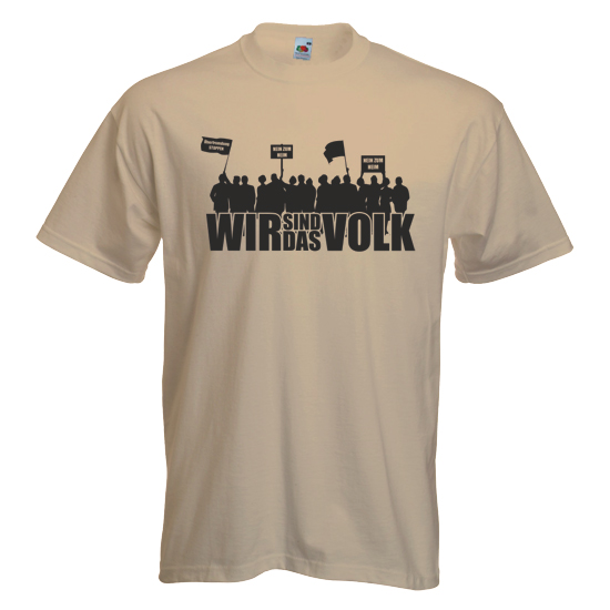 T-Shirt- Wir sind das Volk