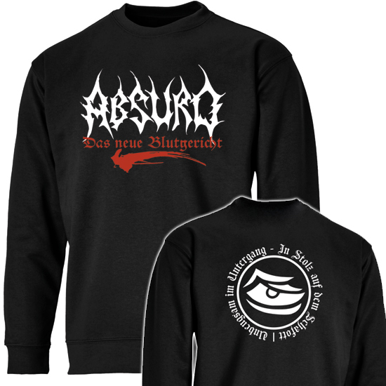 Sweatshirt- Absurd - Das neue Blutgericht