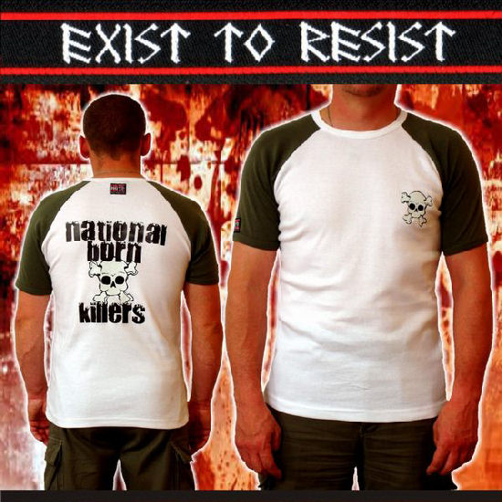 T-Shirt- National Born Killers (Kontrast)
