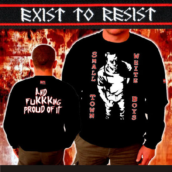 Sweatshirts- Small Town - White Boys Sweatshirts- Small Town - White Boys