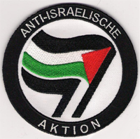 Aufnäher- Anti-Israelische Aktion