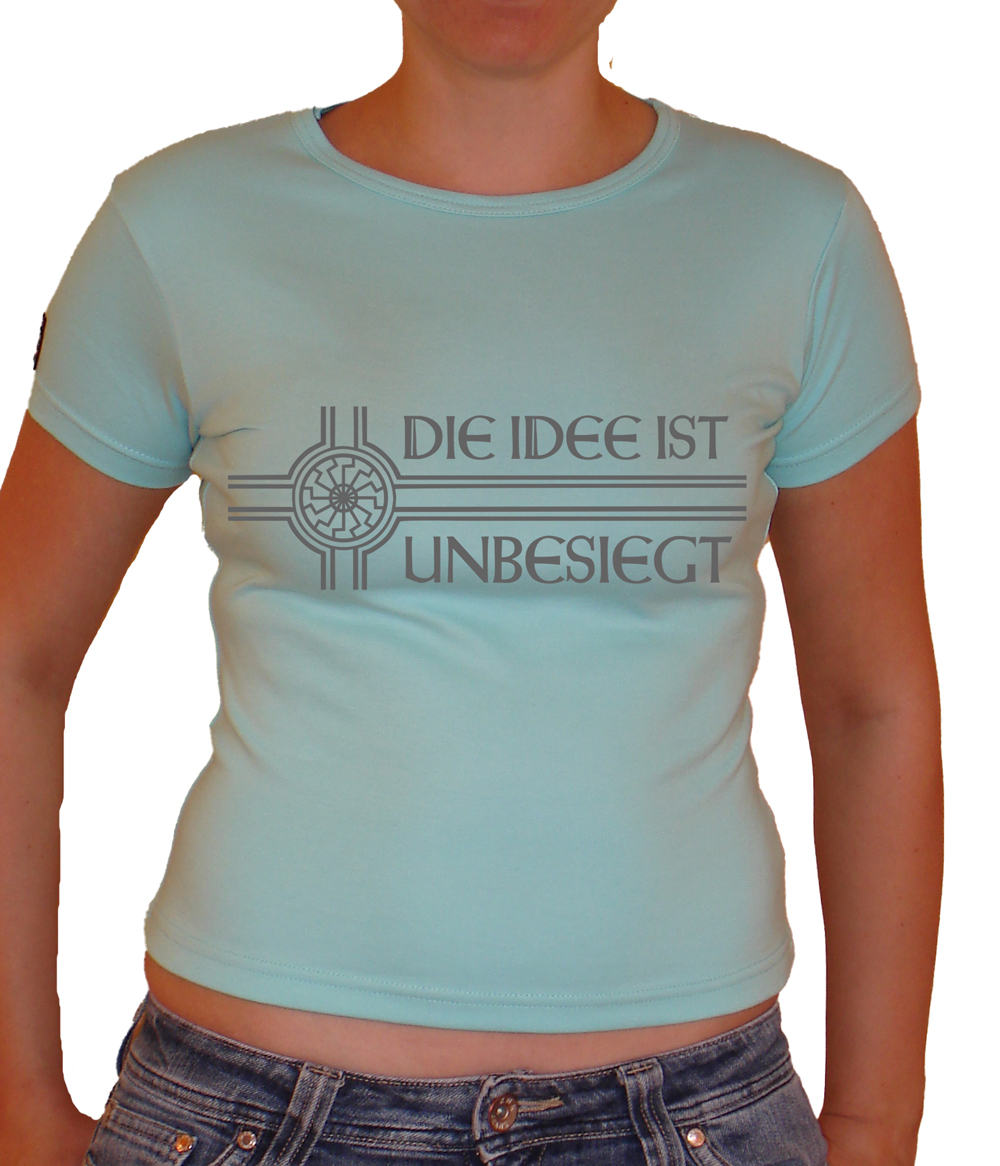 Girlie- Die Idee ist unbesiegt (türkis) Girlie- Die Idee ist unbesiegt (türkis)