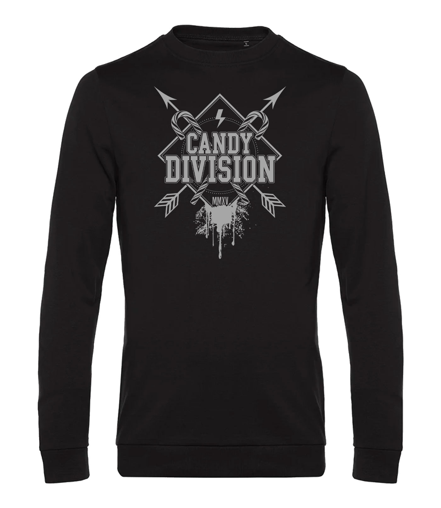 Sweatshirt- Candy Division-Logoshirt Sweatshirt- Candy Division-Logoshirt